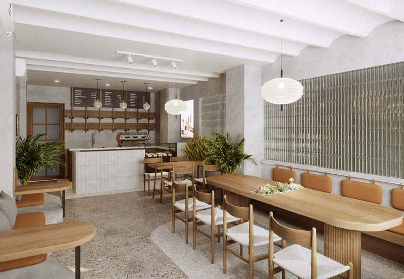 Thiết kế quán cafe văn phòng sang trọng tinh tế